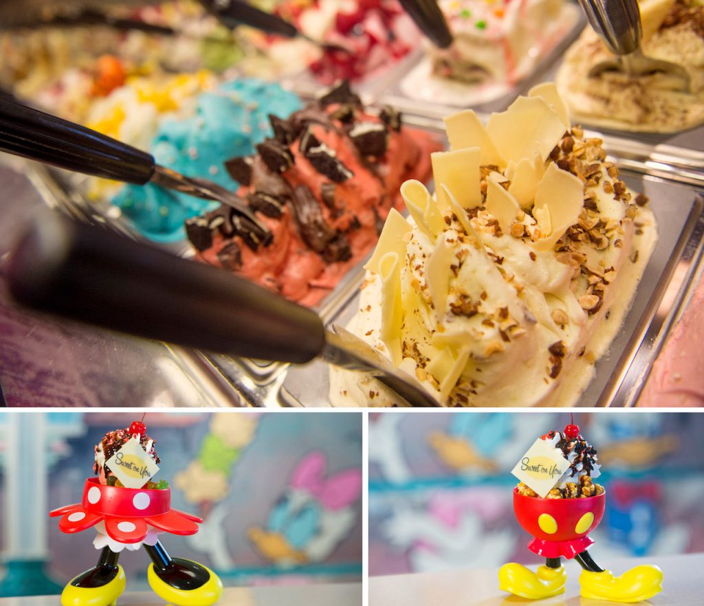 Ice Cream Treats from Disney Cruise Line