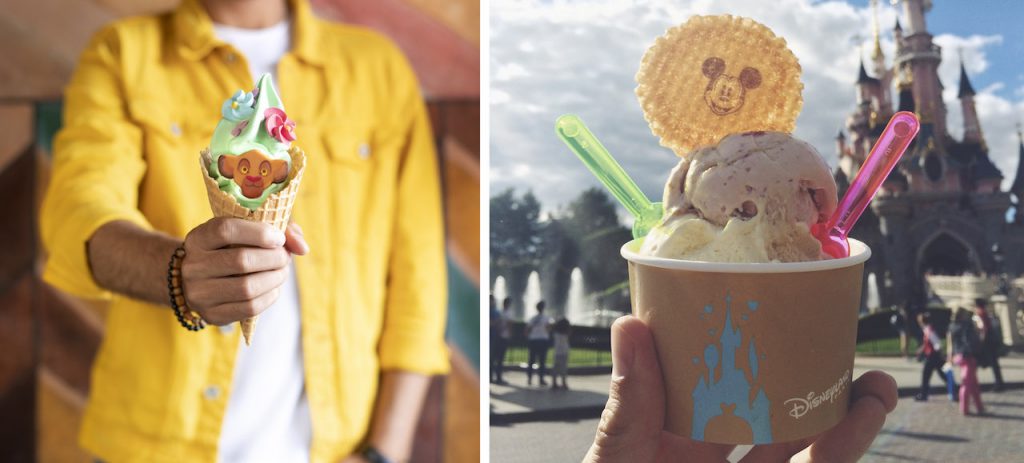 Ice Cream Treats from Disneyland Paris