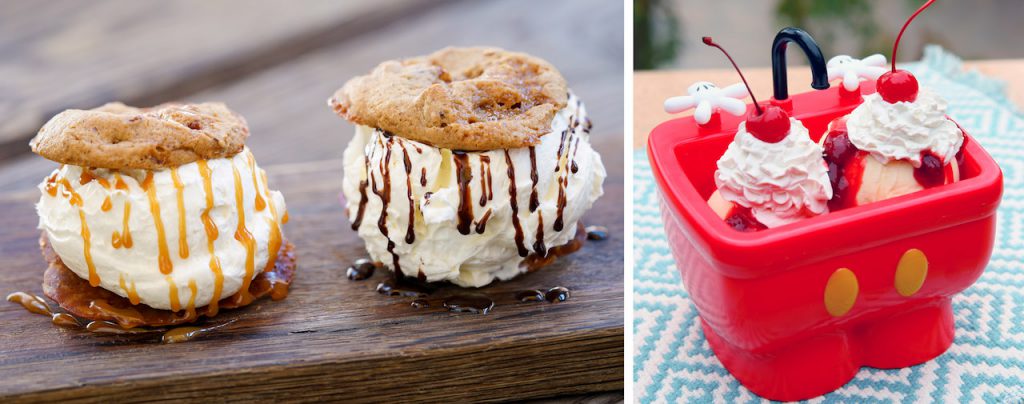 Ice Cream Treats from Disneyland Park at Disneyland Resort