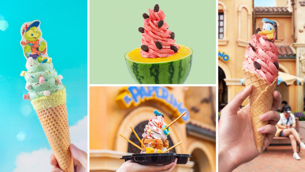 Ice Cream Treats from Il Paperino at Shanghai Disney Resort