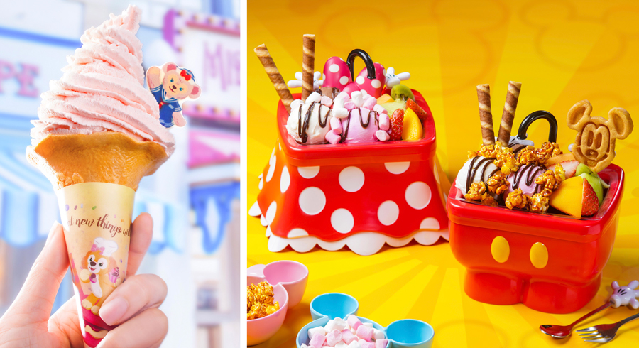 Ice Cream Treats from Hong Kong Disneyland