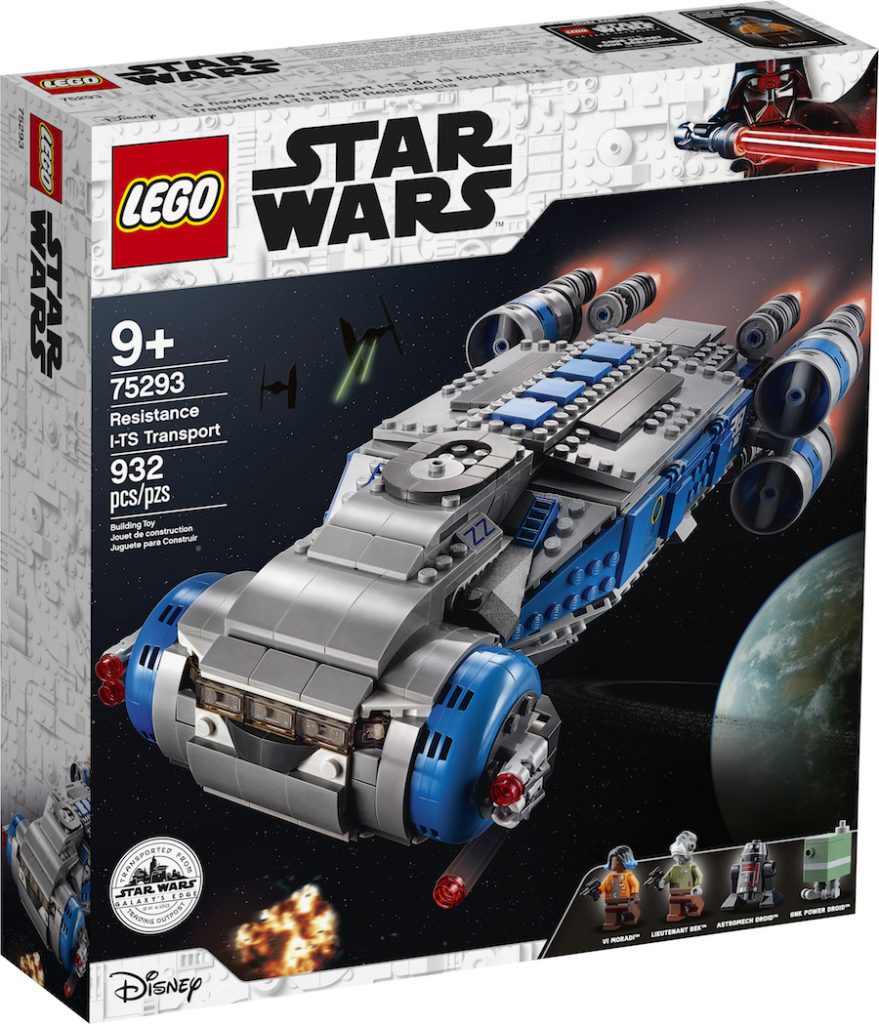 LEGO construction set of the Resistance I-TS Transport vehicle