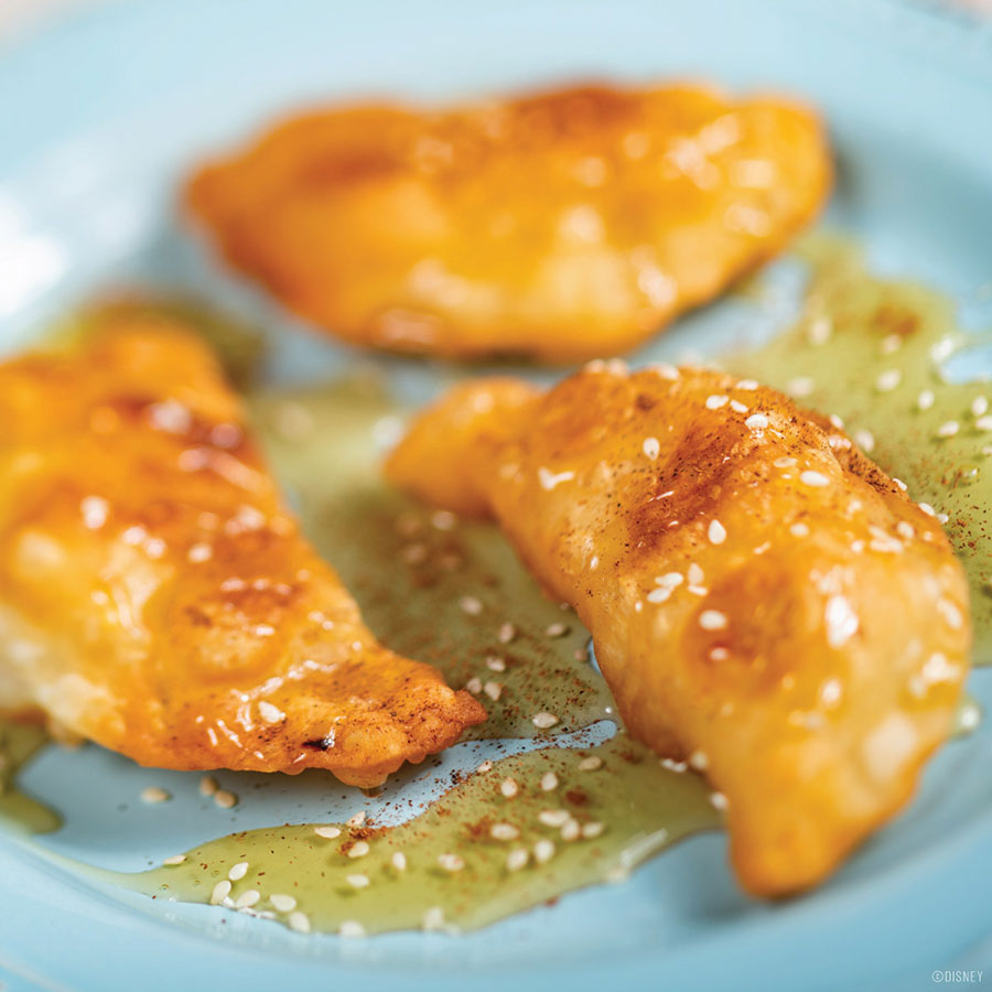 The Cretan Cheese Pie, a traditional pastry made with cheese, honey and filo dough.