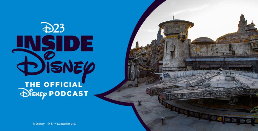 D23 Inside Disney, the official Disney podcast, sat down with Walt Disney Imagineering’s Scott Trowbridge, Creative Portfolio Executive for Star Wars: Galaxy’s Edge