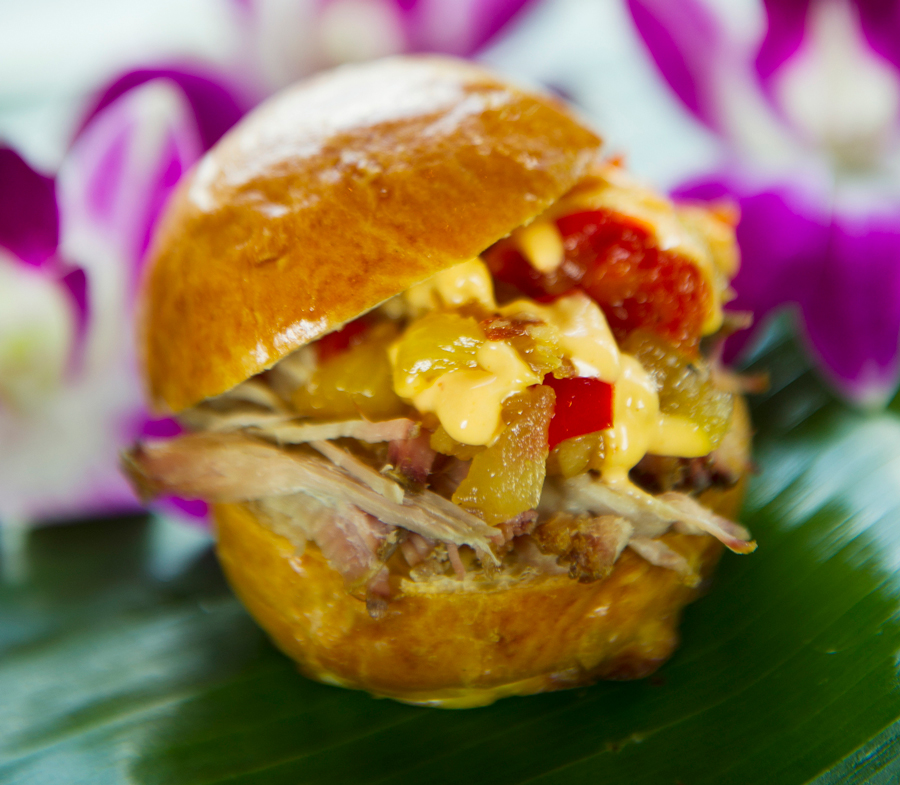 Kālua Pork Slider from Hawaii for the 2020 Taste of EPCOT International Food & Wine Festival