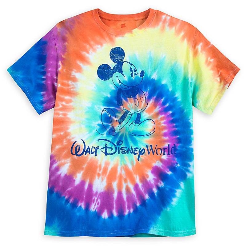 Mickey Mouse Tie-Dye T-Shirt for Adults – Walt Disney World