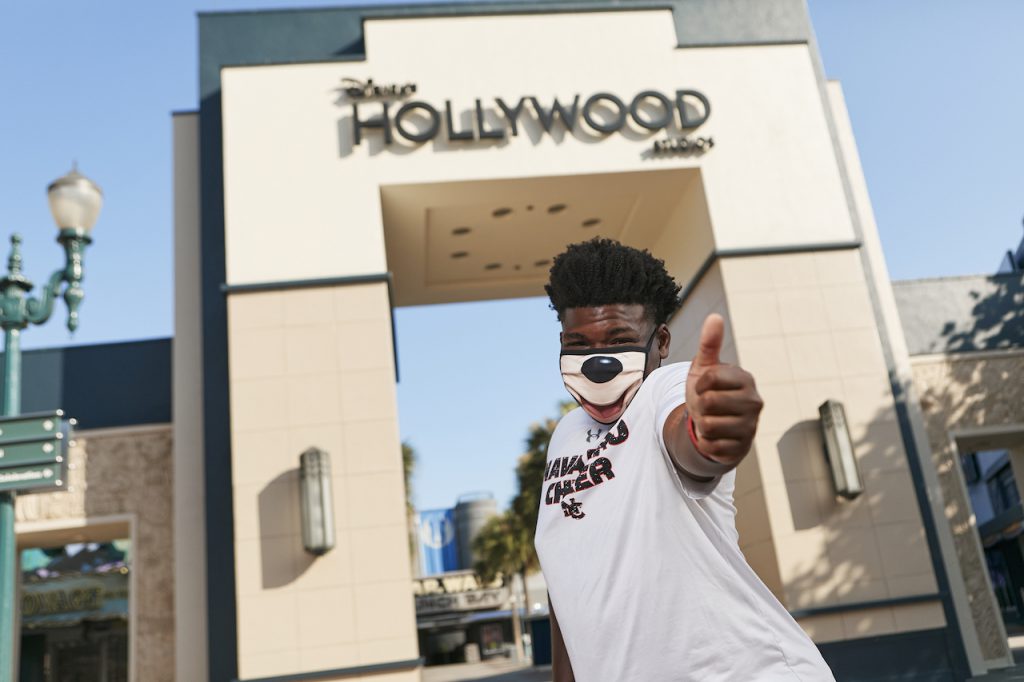 Television Star and Cheerleader Jerry Harris Celebrates a Birthday at Disney's Hollywood Studios