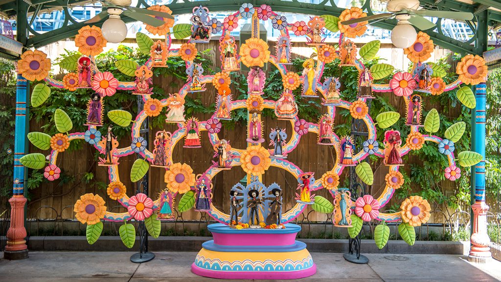 “Coco” inspired Plaza de la Familia at Disney's California Adventure park