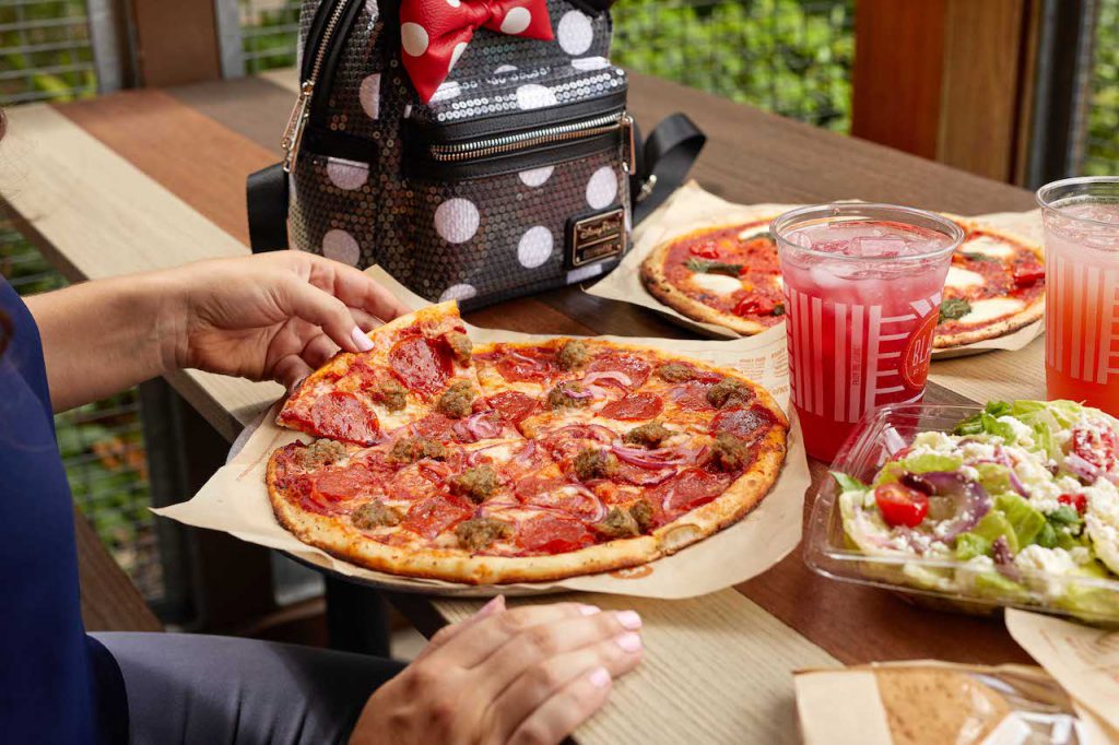 Meat Eater Pizza from Blaze Pizza for Weekday Delights at Disney Springs for the Fall 2020 Season