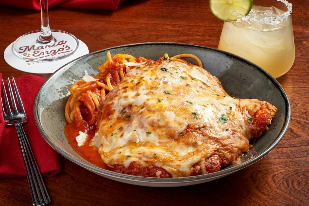 Pollo Alla Parmigiana from Maria & Enzo’s for Weekday Delights at Disney Springs for the Fall 2020 Season