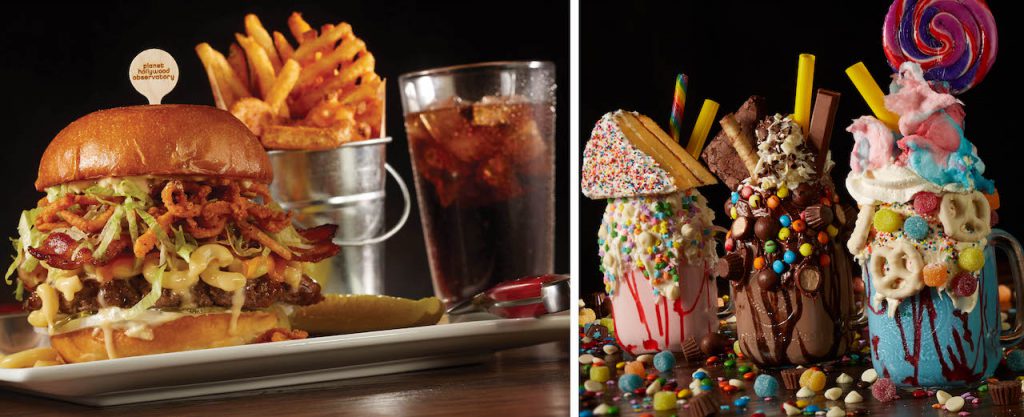 Items from Planet Hollywood for Weekday Delights at Disney Springs for the Fall 2020 Season