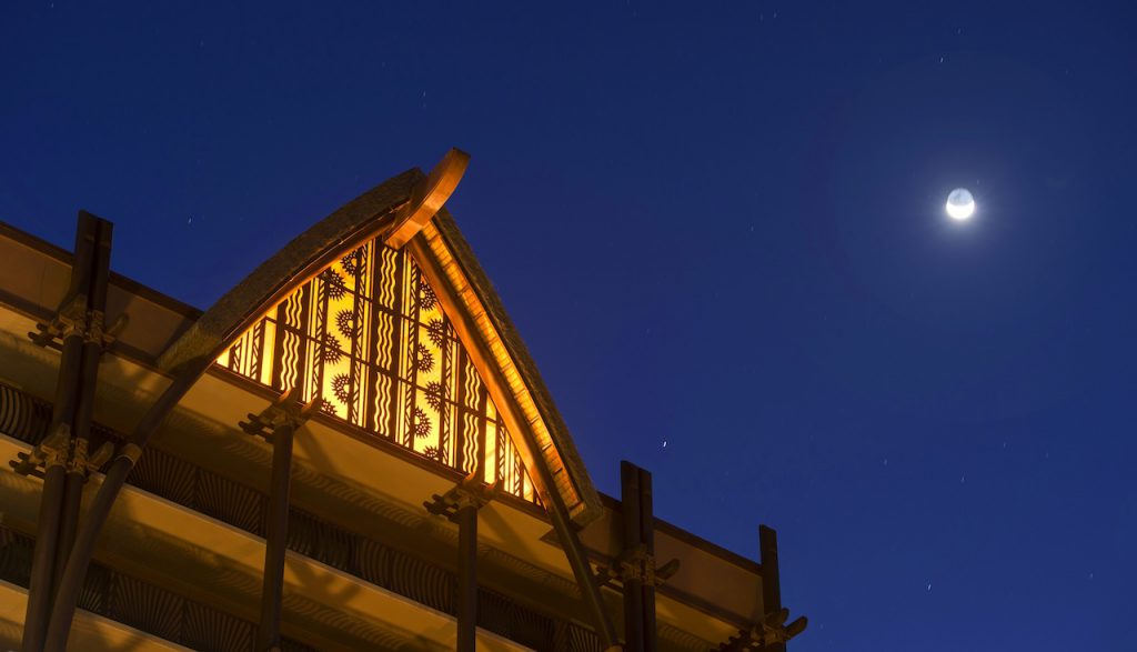 Moon over Aulani, a Disney Resort and Spa