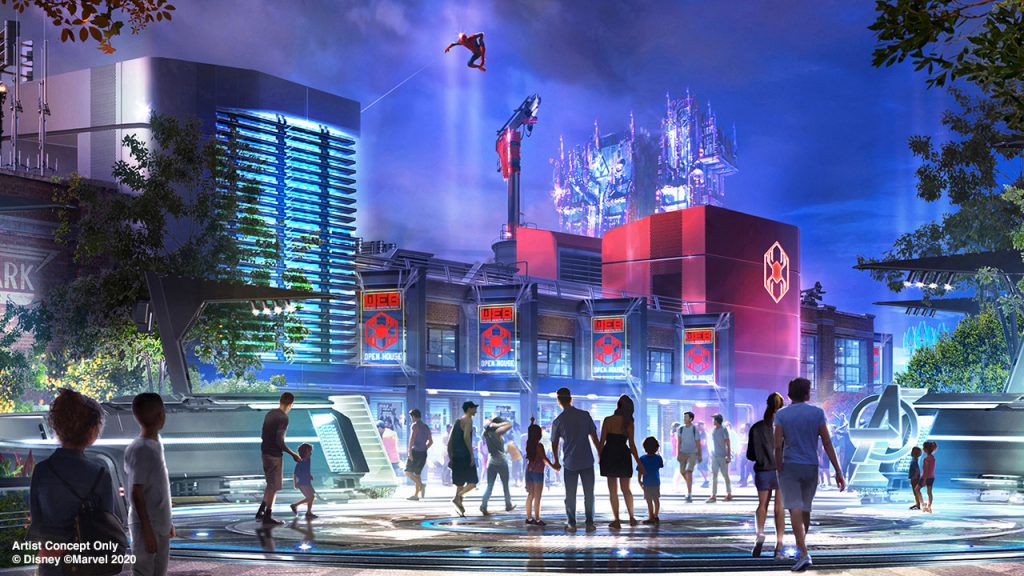 Avengers Campus at Disney California Adventure park