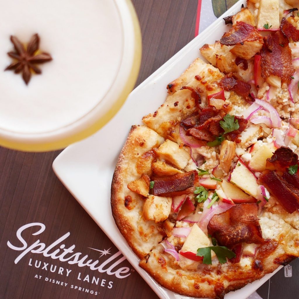 Grilled Chicken & Apple Flatbread, Splitsville