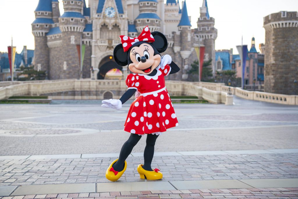 Minnie Mouse at Tokyo Disney Resort