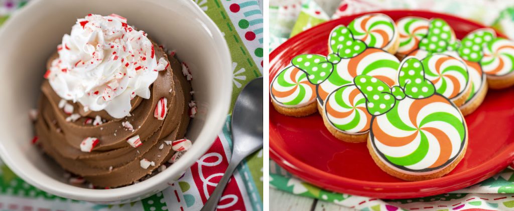 Minnie Peppermint Cookies from Holiday Sweets and Treats at the 2020 Taste of Epcot International Festival of the Holidays