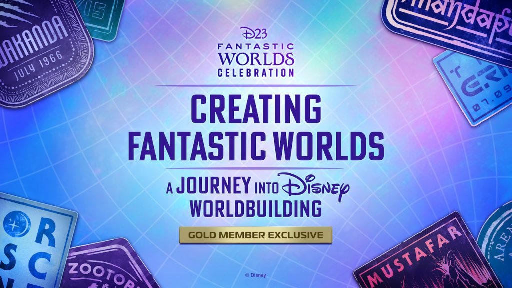 Creating Fantastic Worlds: A Journey into Disney Worldbuilding Logo