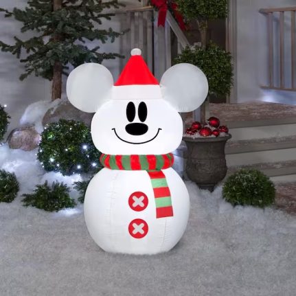 Airblown Disney Mickey Snowman by Gemmy 