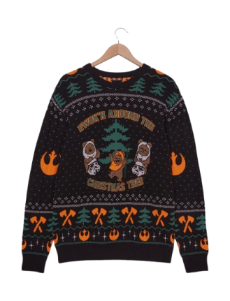  Ewok'n Around the Christmas Tree Sweater