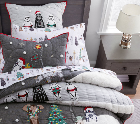 Star Wars Holiday Organic Sheet Set