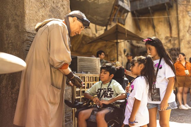 Guests enjoy Batuu for the day