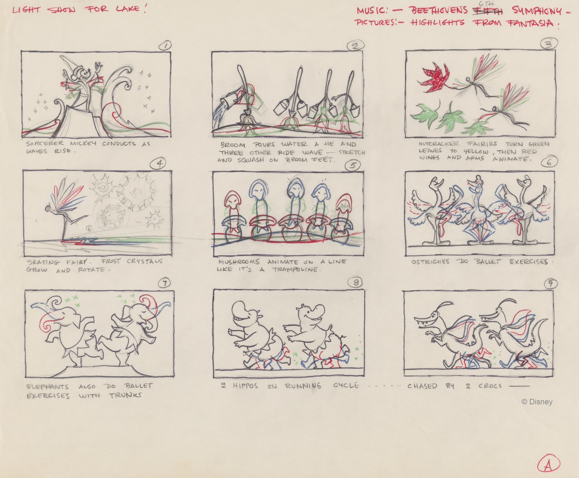 Early Concepts of Disney’s Electrical Water Pageant