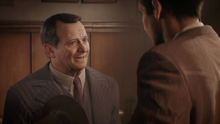 Screenshot of Dr. Marcus Brody and Indiana Jones in Indiana Jones and the Great Circle  