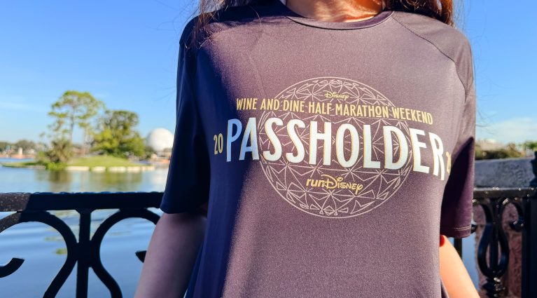 2024 Disney Wine & Dine Half Marathon Weekend Annual Passholder T-Shirt