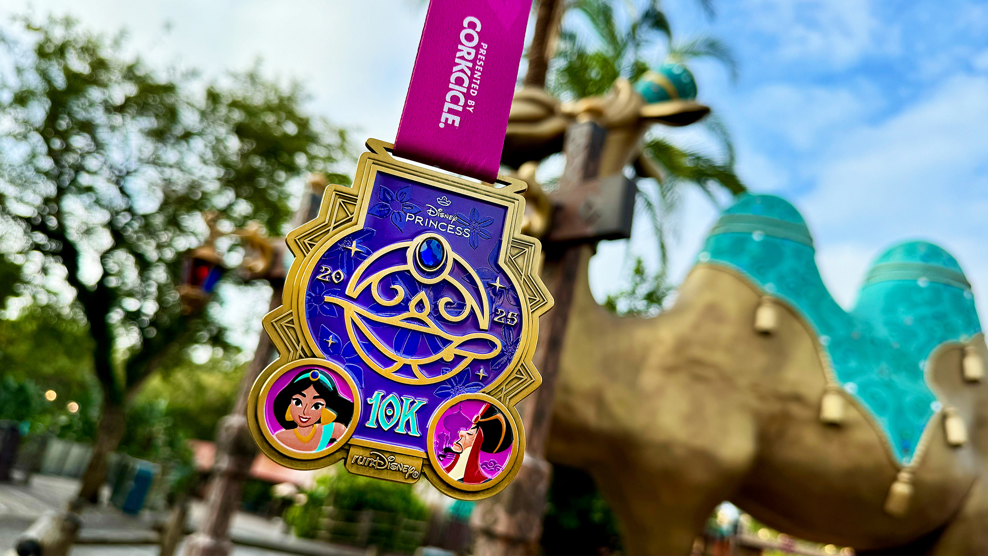 Medal for Disney Princess 10K presented by CORKCICLE 