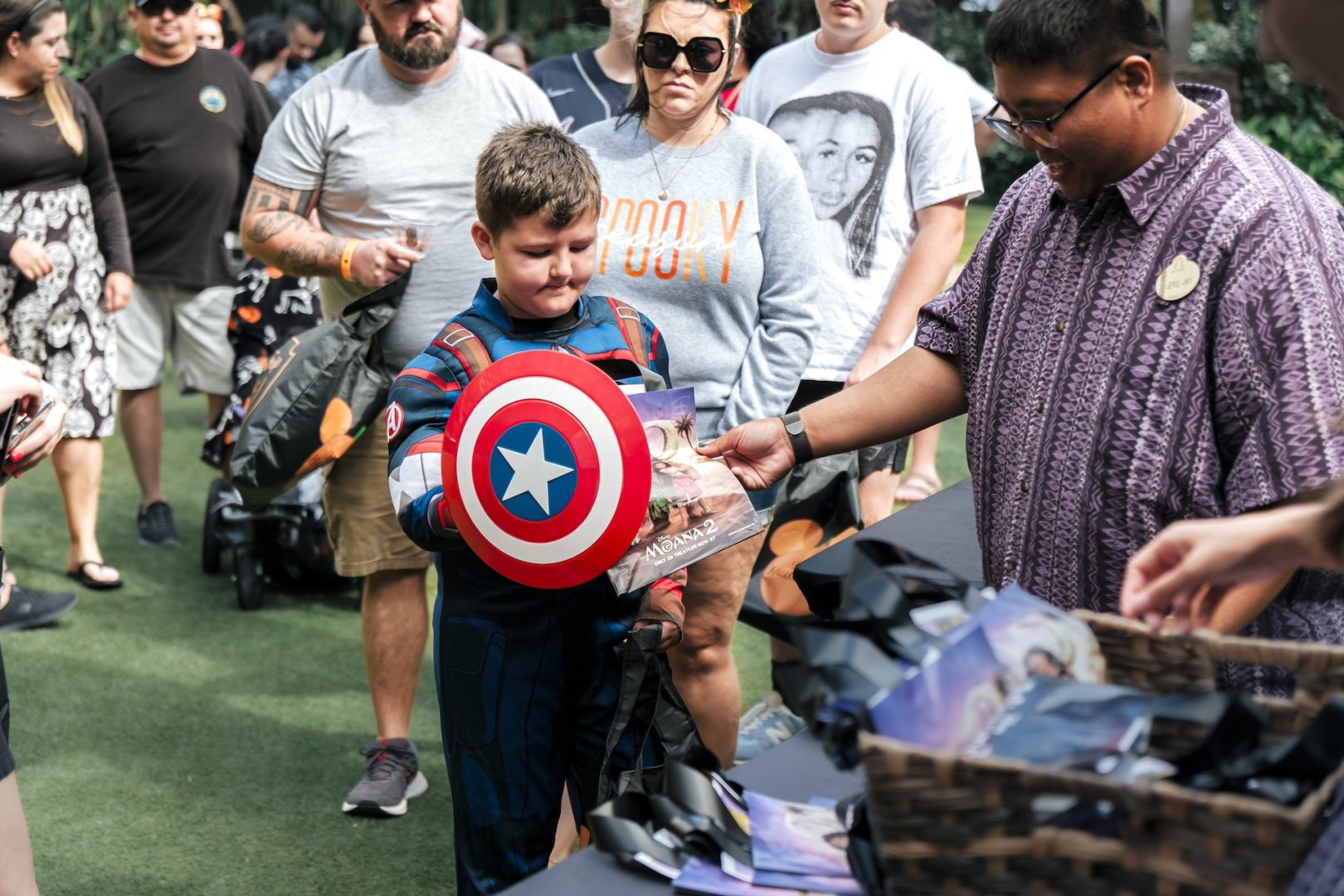 Make-A-Wish kids and family at Aulani Wish Week 2024