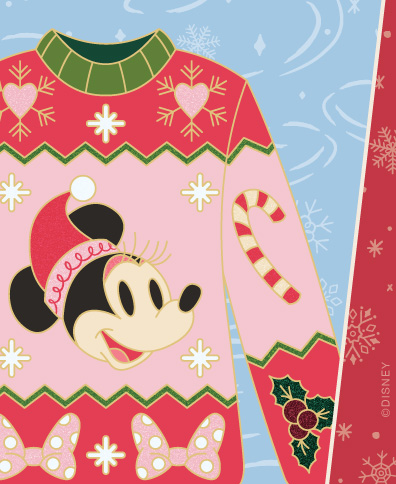 2024 Disney Gift Card Holiday Pin Series Watch Wallpaper - Minnie Mouse