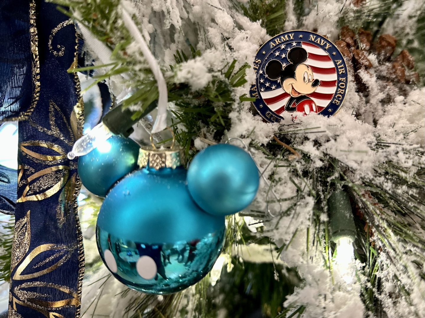 Mickey Mouse Ornaments, Disney Brings Holiday Joy to Veteran Families at Orlando Fisher House