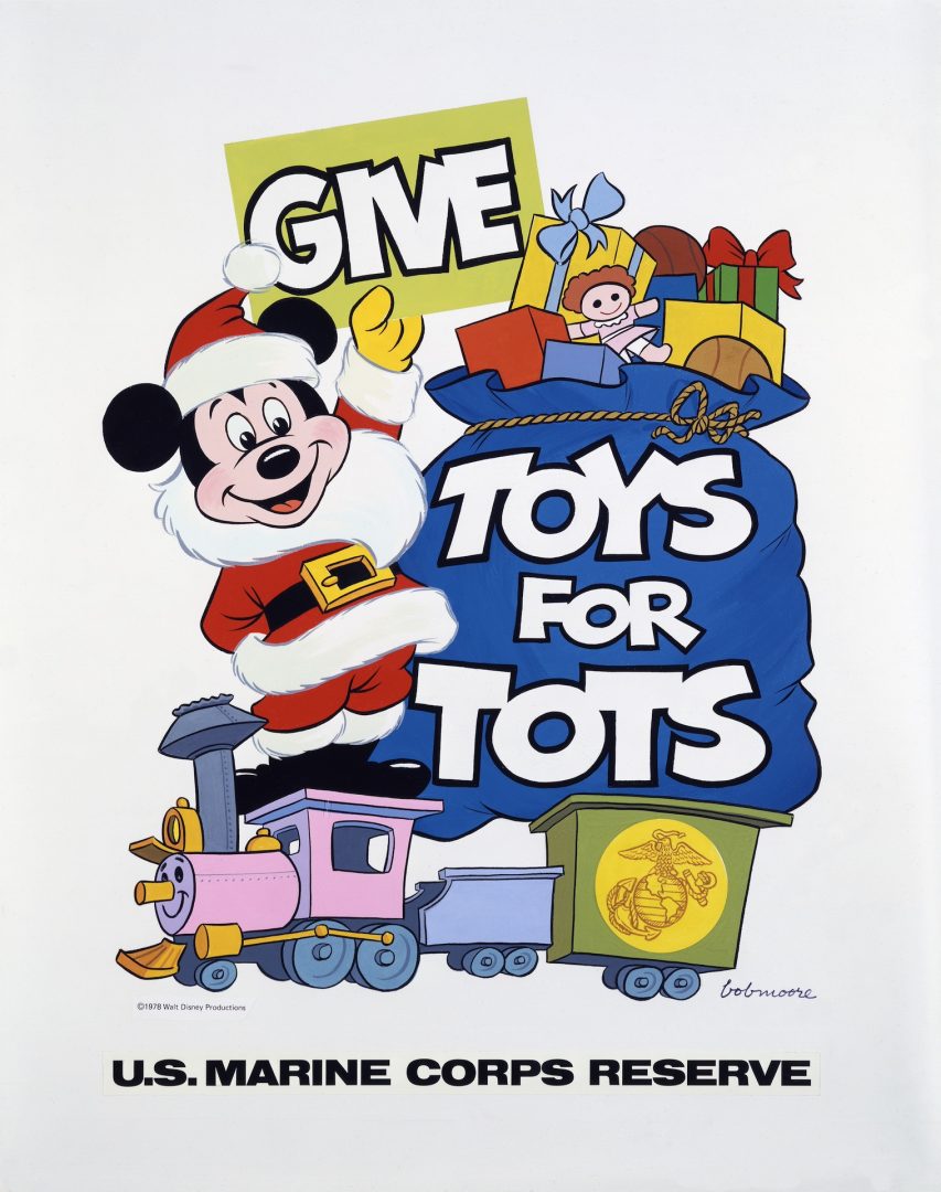 Toys for Tots sign