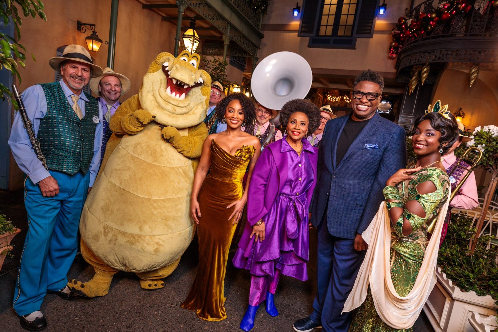 How Stars Celebrated Tiana’s Bayou Adventure Opening at Disneyland 